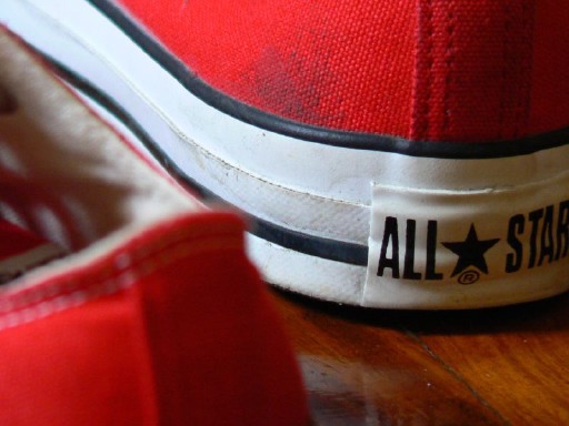 'Red Chucks' by Purploony on Flickr